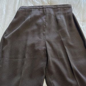 Black and White polka dot Dress Pants